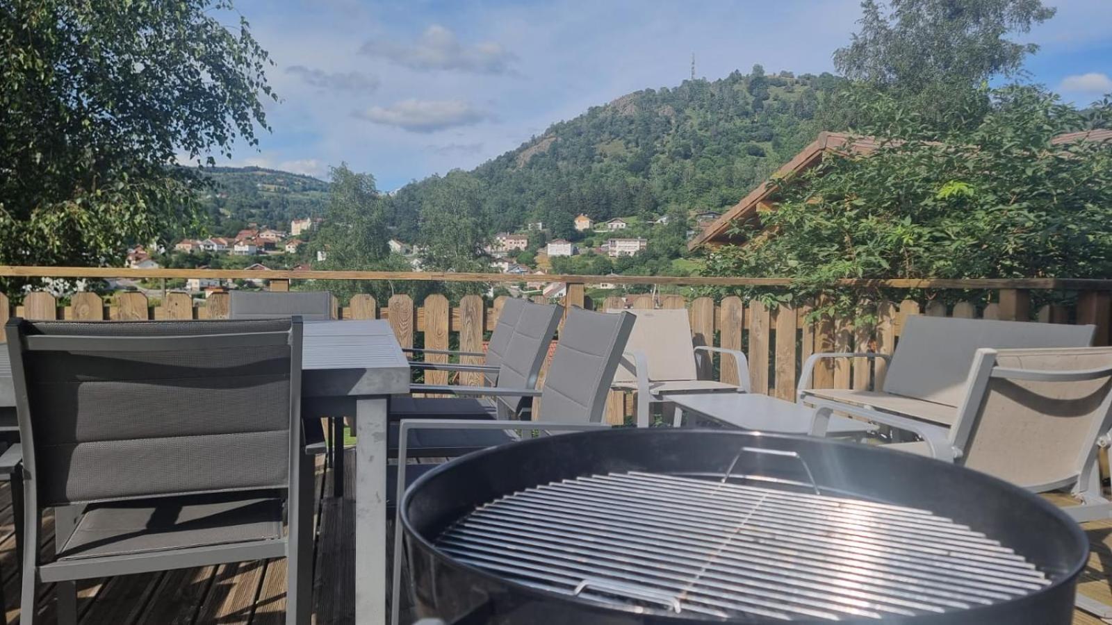 Le Chalet Du Pere Michel, Jacuzzi, Sauna, Jardin La Bresse Exterior photo